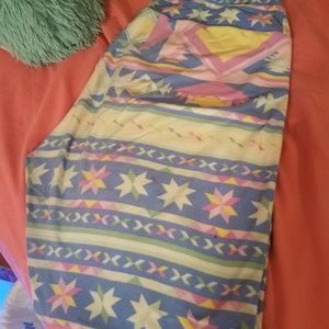 Tc lularoe leggings easter colors